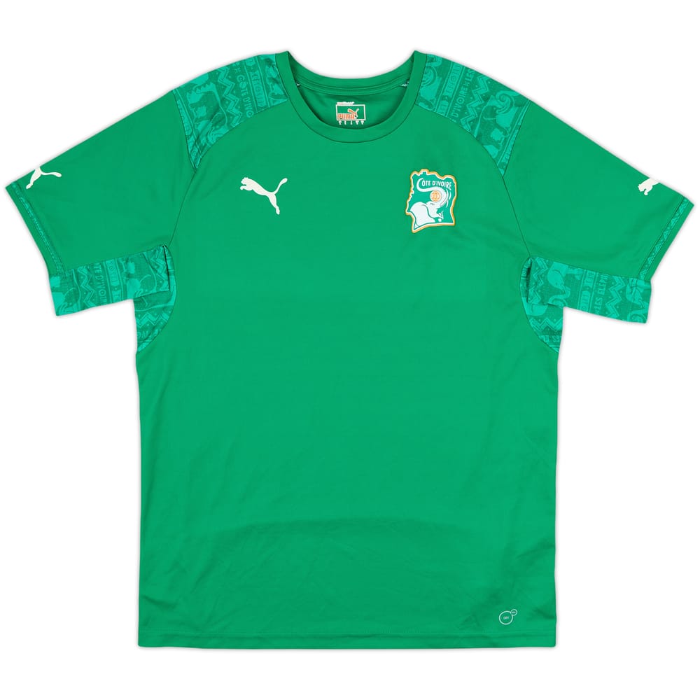 2014-15 Ivory Coast Puma Training Shirt - 8/10 - (L)