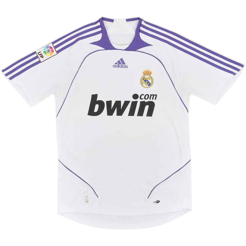 2007-08 Real Madrid Home Shirt 'Eros' - 7/10 - (S)