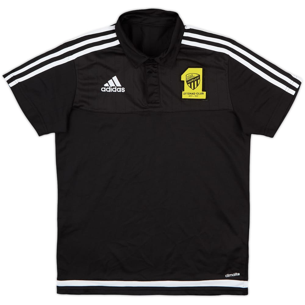 2015-16 Al-Ittihad adidas Polo Shirt - 9/10 - (S)