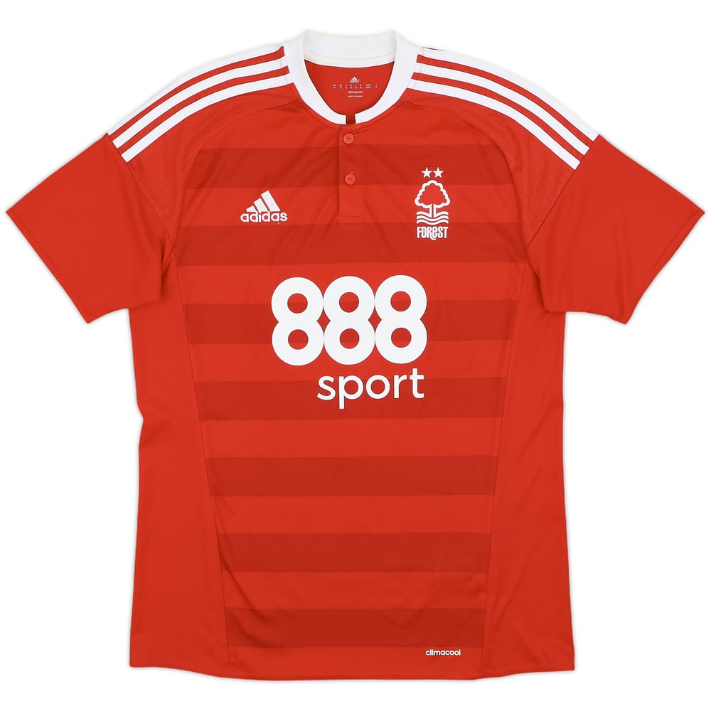 2016-17 Nottingham Forest Home Shirt - 9/10 - (M)