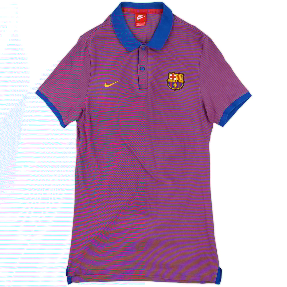 2016-17 Barcelona Nike Polo Shirt - 9/10 - (M)