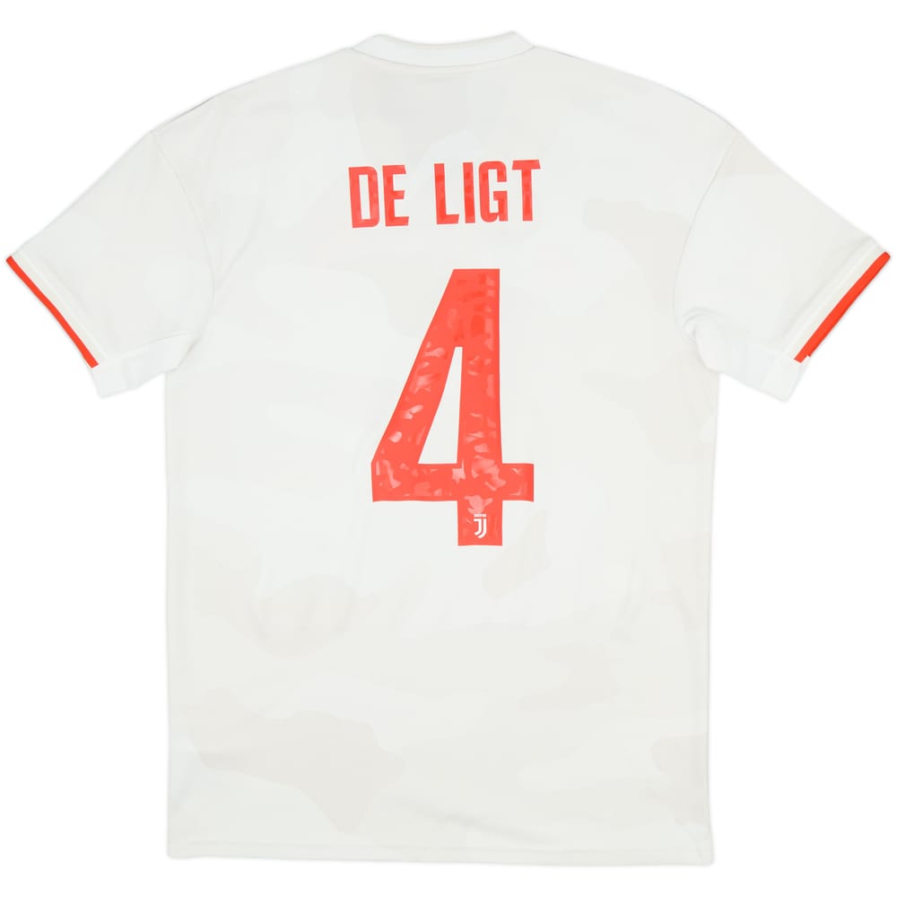 2019-20 Juventus Away Shirt De Ligt #4 - 9/10 - (M)