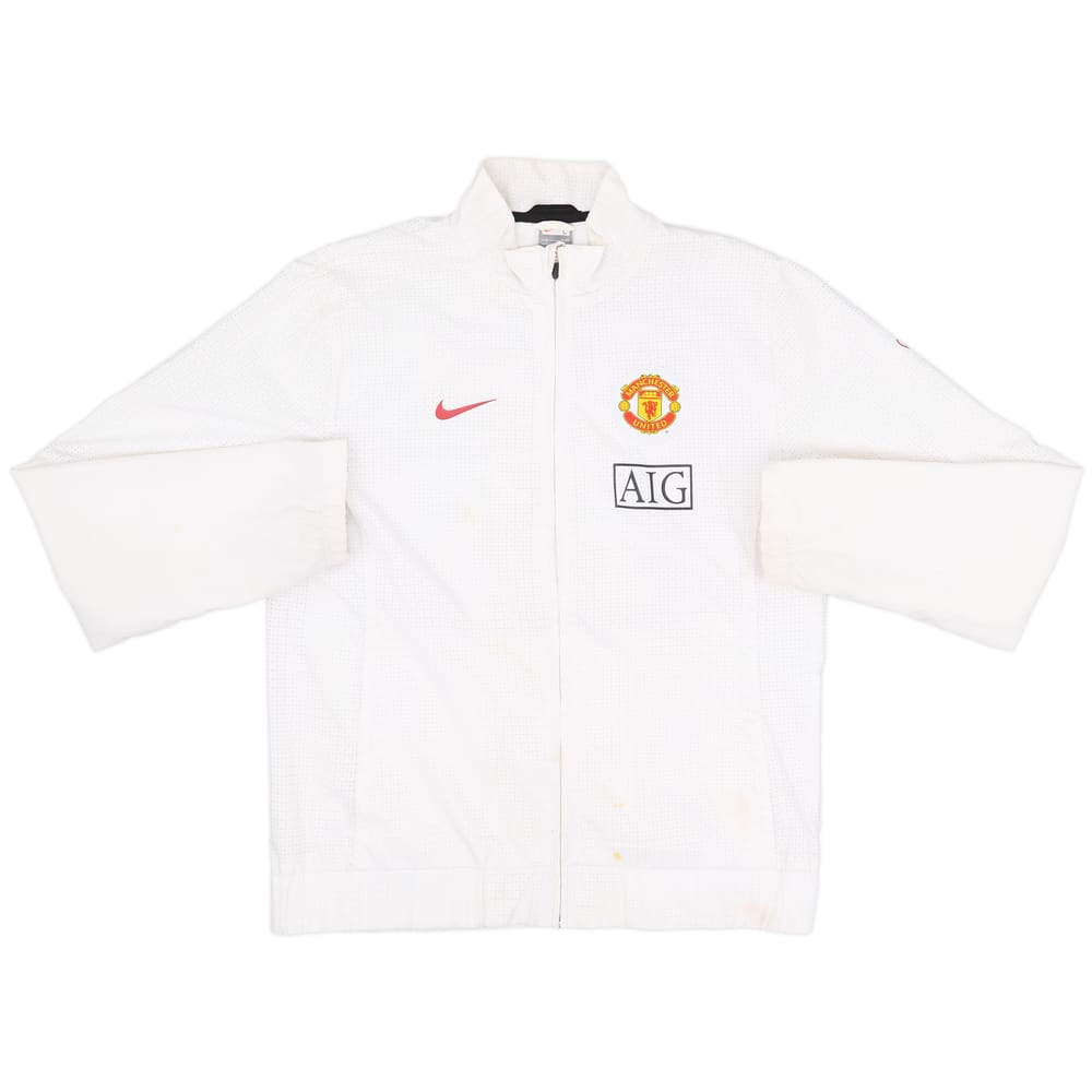 2009-10 Manchester United Nike Track Jacket - 7/10 - (L)