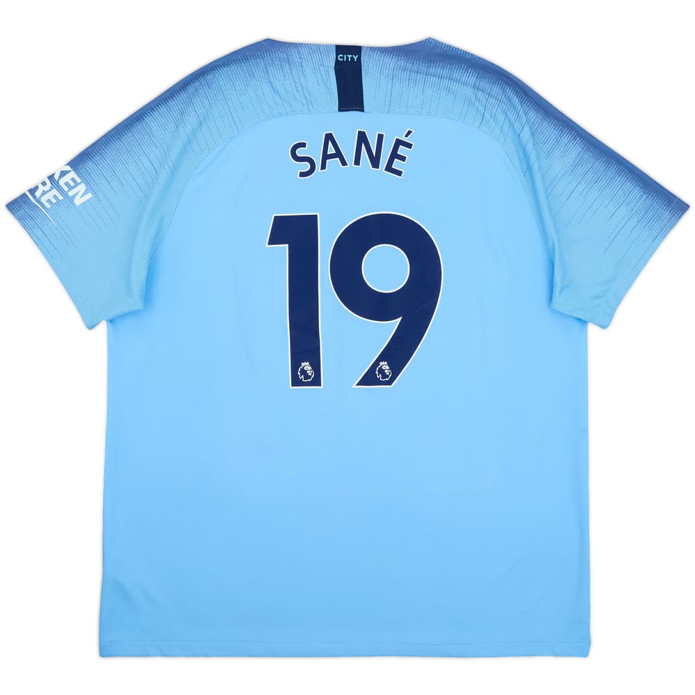 2018-19 Manchester City Home Shirt Sane #19 - 8/10 - (XXL)