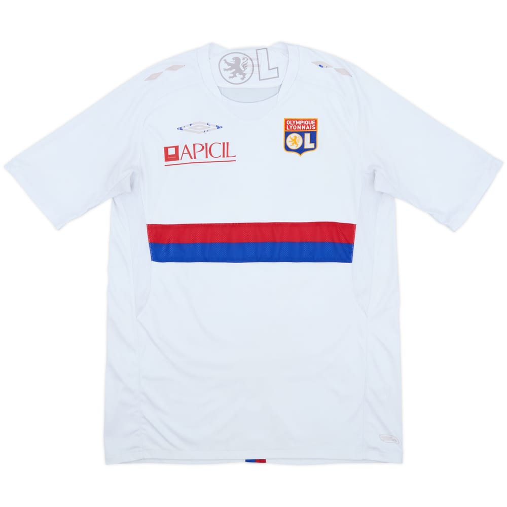 2009-10 Lyon Home Shirt - 4/10 - (M)