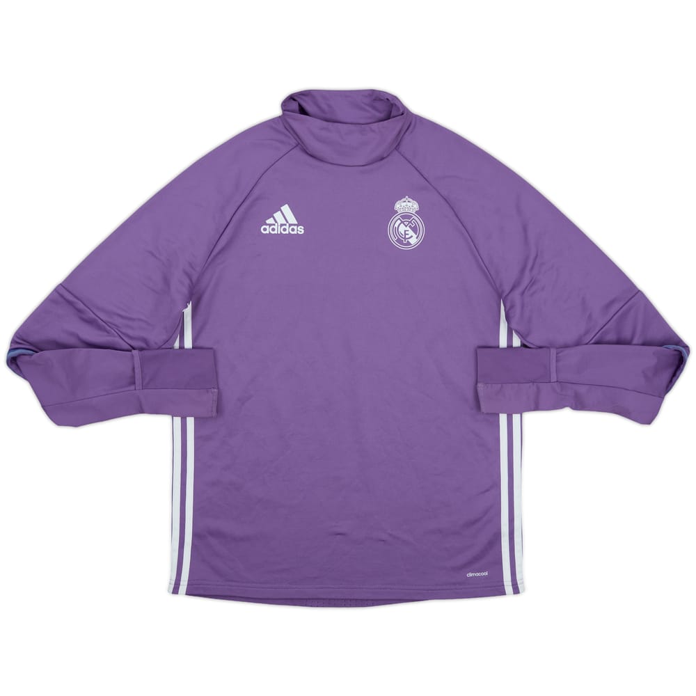 2016-17 Real Madrid adidas Drill Top - 8/10 - (XL.Boys)