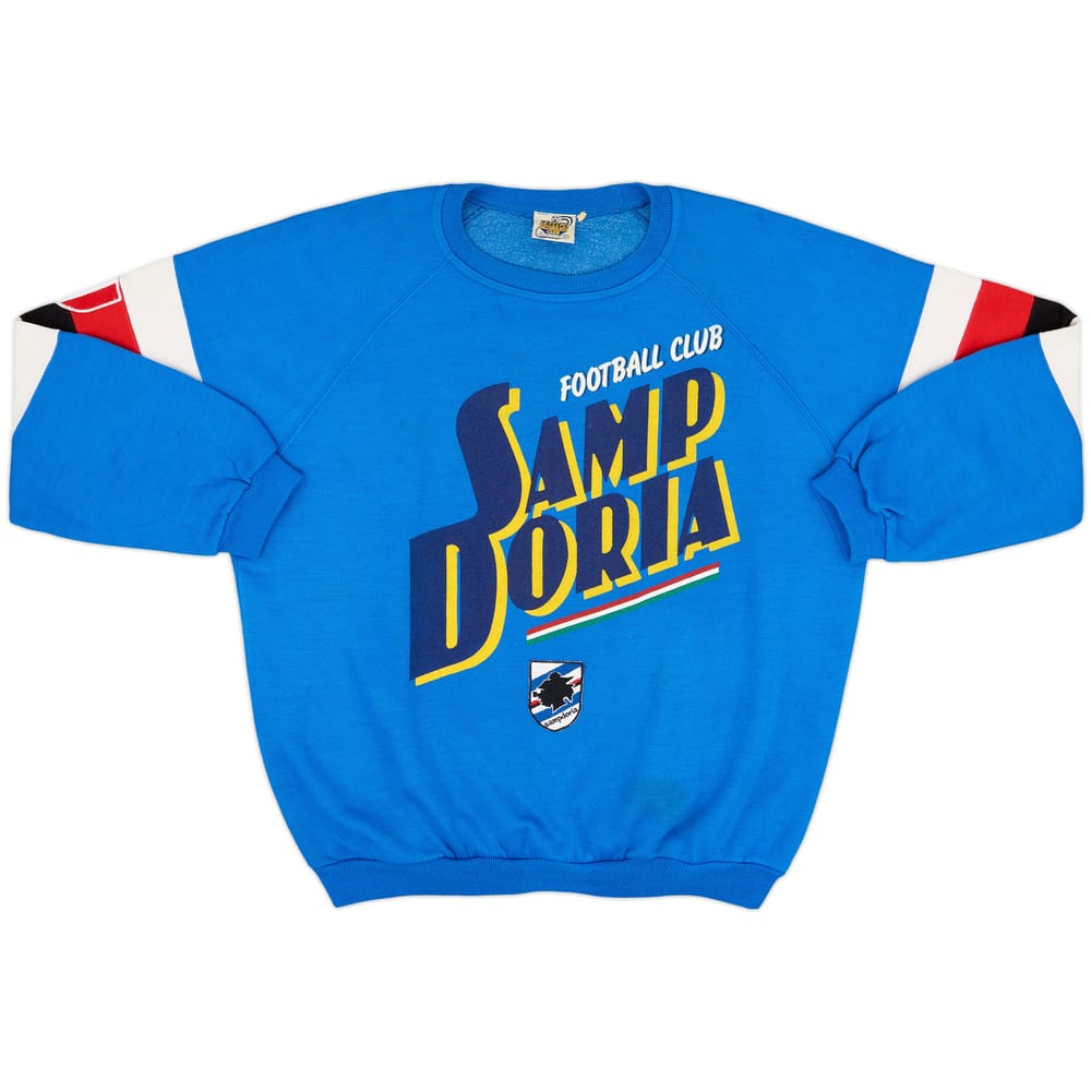 1990-91 Sampdoria Le Felpe Dei Grandi Club Sweat Top - 8/10 - (L)