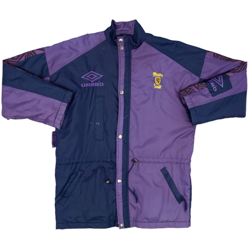 1994-96 Scotland Umbro Bench Coat - 7/10 - (L)