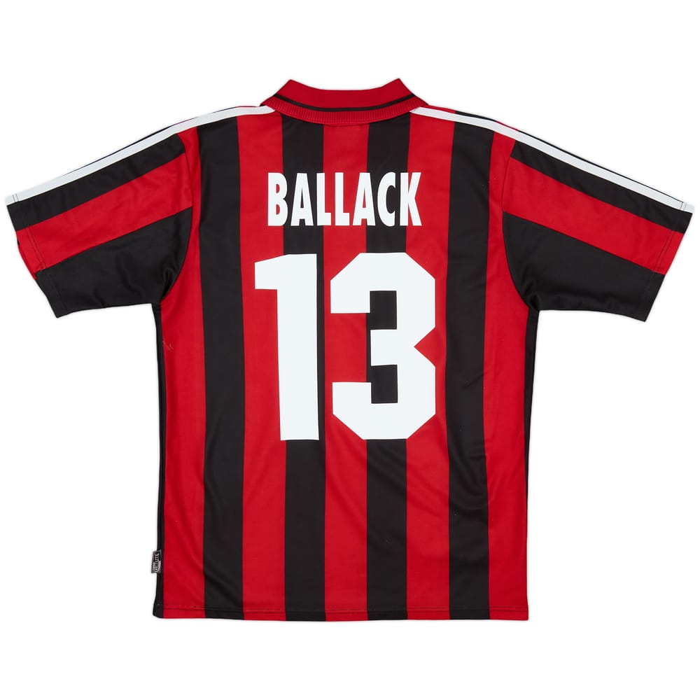 2001-02 Bayer Leverkusen Home Shirt Ballack #13 - 6/10 - (XL.Boys)