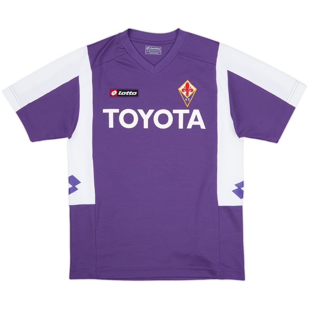 2007-08 Fiorentina Lotto Training Shirt - 8/10 - (M)