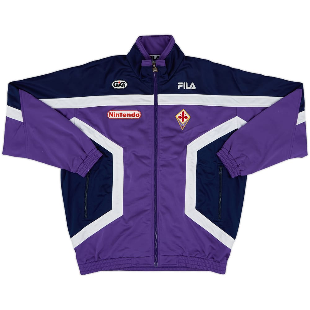 1997-98 Fiorentina Fila Track Jacket - 8/10 - (XL.Boys)