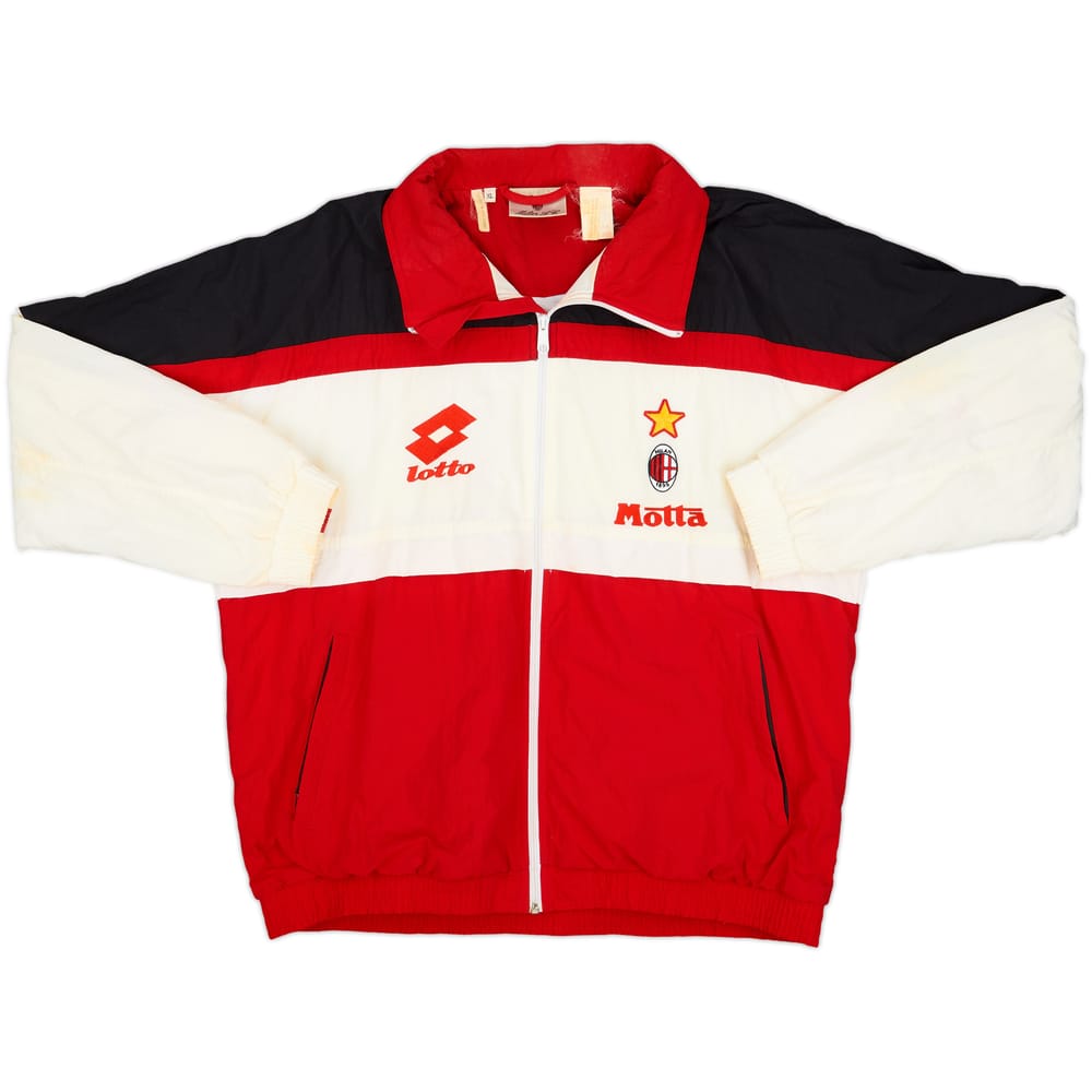 1993-94 AC Milan Lotto Track Jacket - 8/10 - (XL)