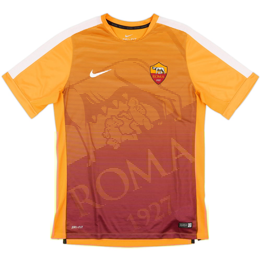 2015-16 Roma Nike Training Shirt - 10/10 - (L)