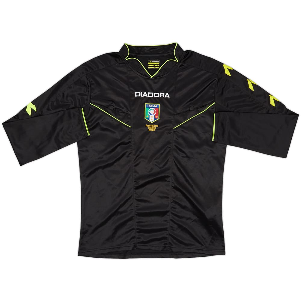 2000s Italy Diadora Referee L/S Shirt - 7/10 - (S)