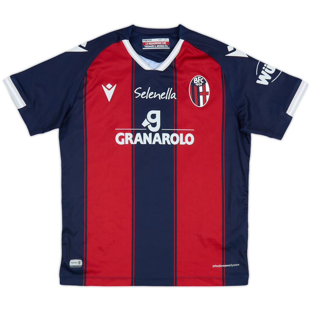 2020-21 Bologna Home Shirt #15 - 9/10 - (M.Boys)