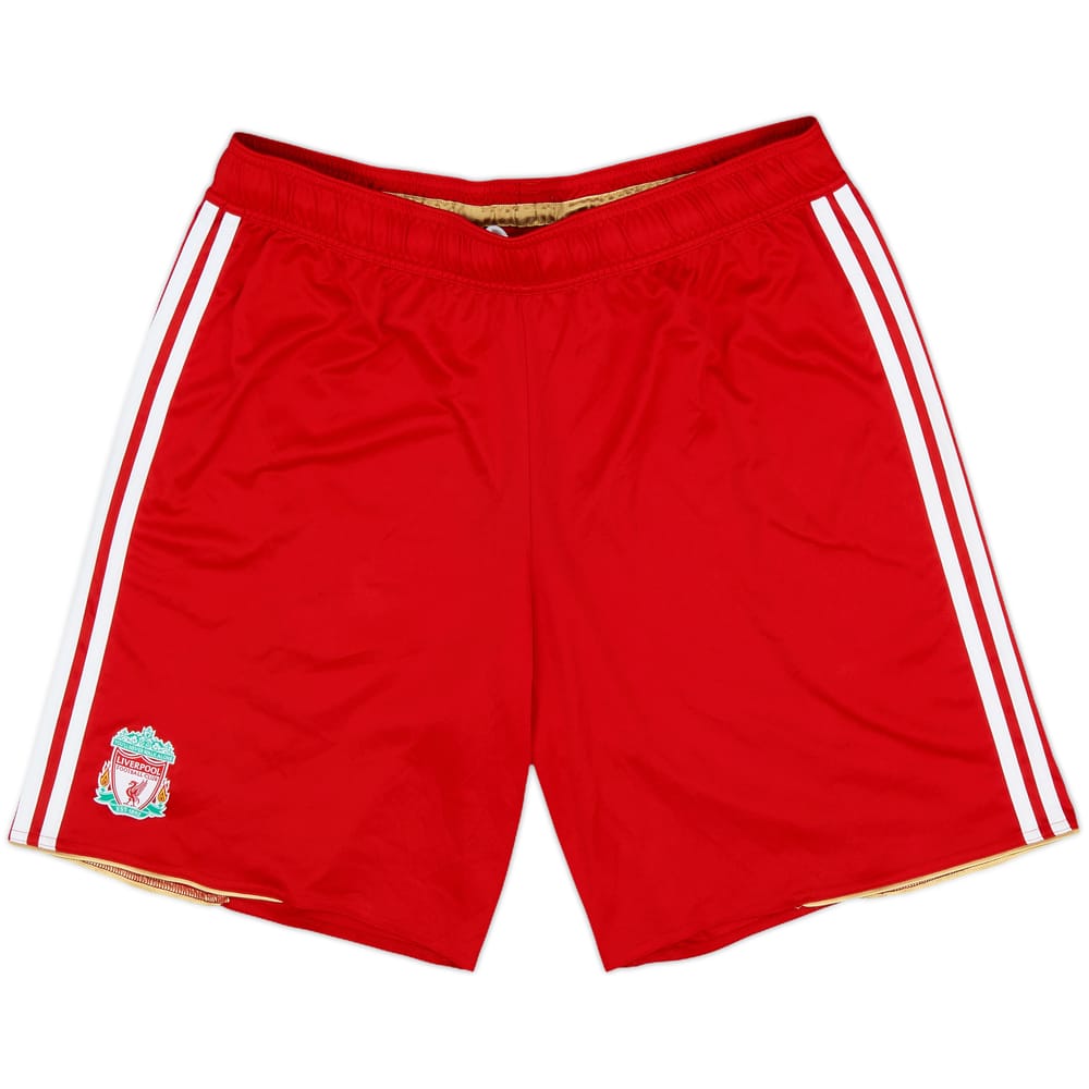 2010-11 Liverpool Home Shorts - 9/10 - (XL)