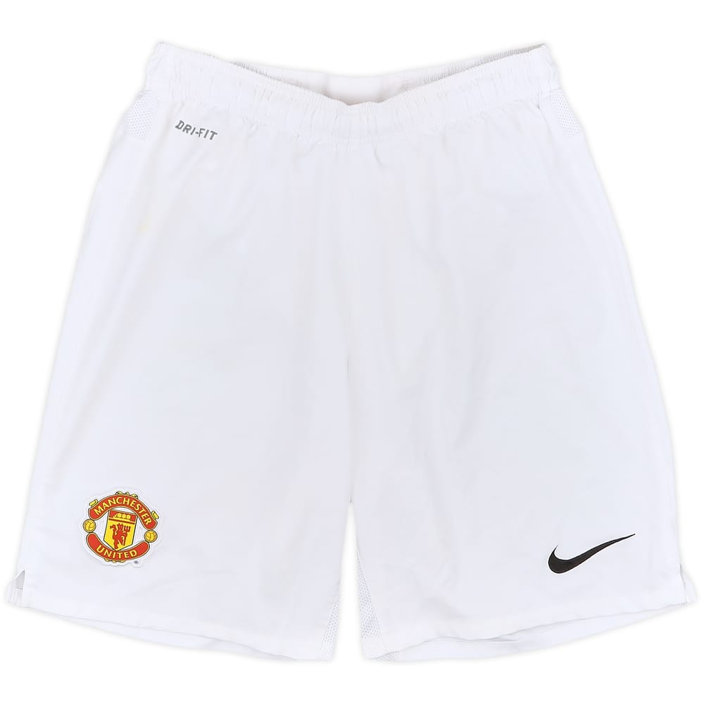 2011-12 Manchester United Home Shorts - 5/10 - (M)
