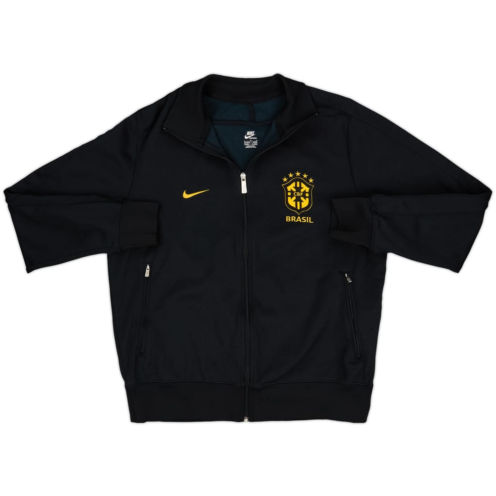2010-11 Brazil Nike Track Jacket - 9/10 - (L)