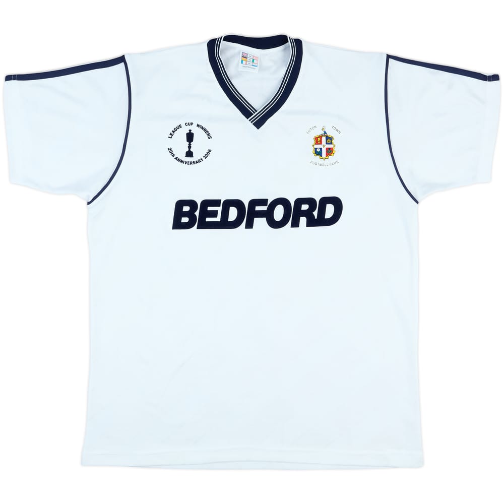 2008-09 Luton Town 'Retro 1988 League Cup Winners 20th Anniversary' Home Shirt - 9/10 - (XXL)
