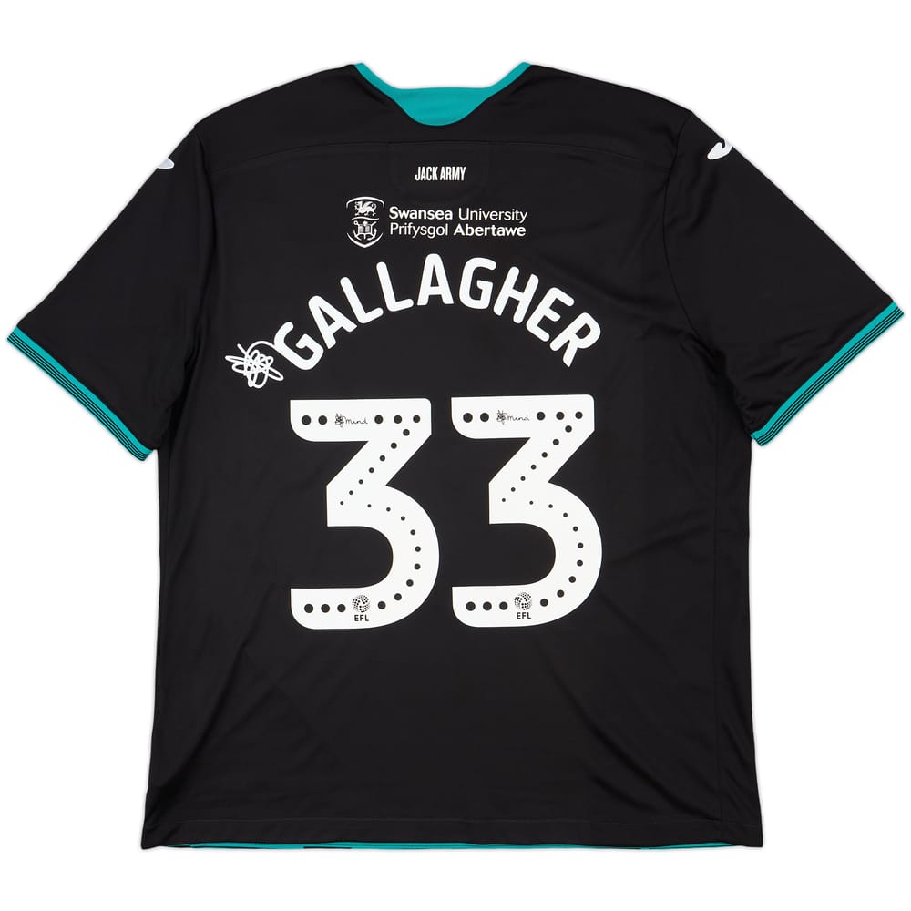 2019-20 Swansea Away Shirt Gallagher #33 - 10/10 - (XXL)
