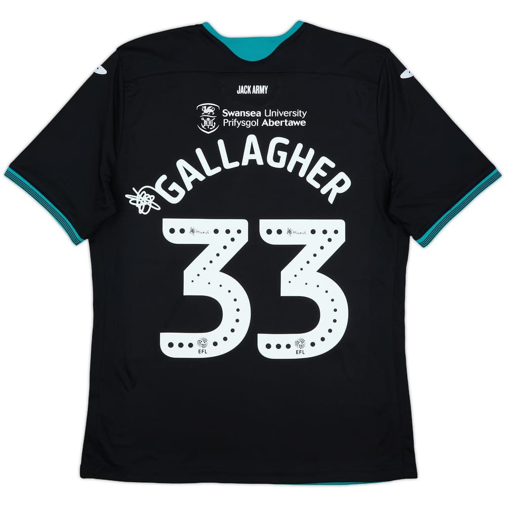 2019-20 Swansea Away Shirt Gallagher #33 - 9/10 - (XL)