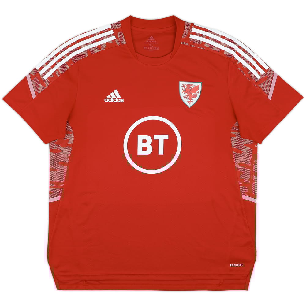 2021-22 Wales adidas Training Shirt - 10/10 - (XL)