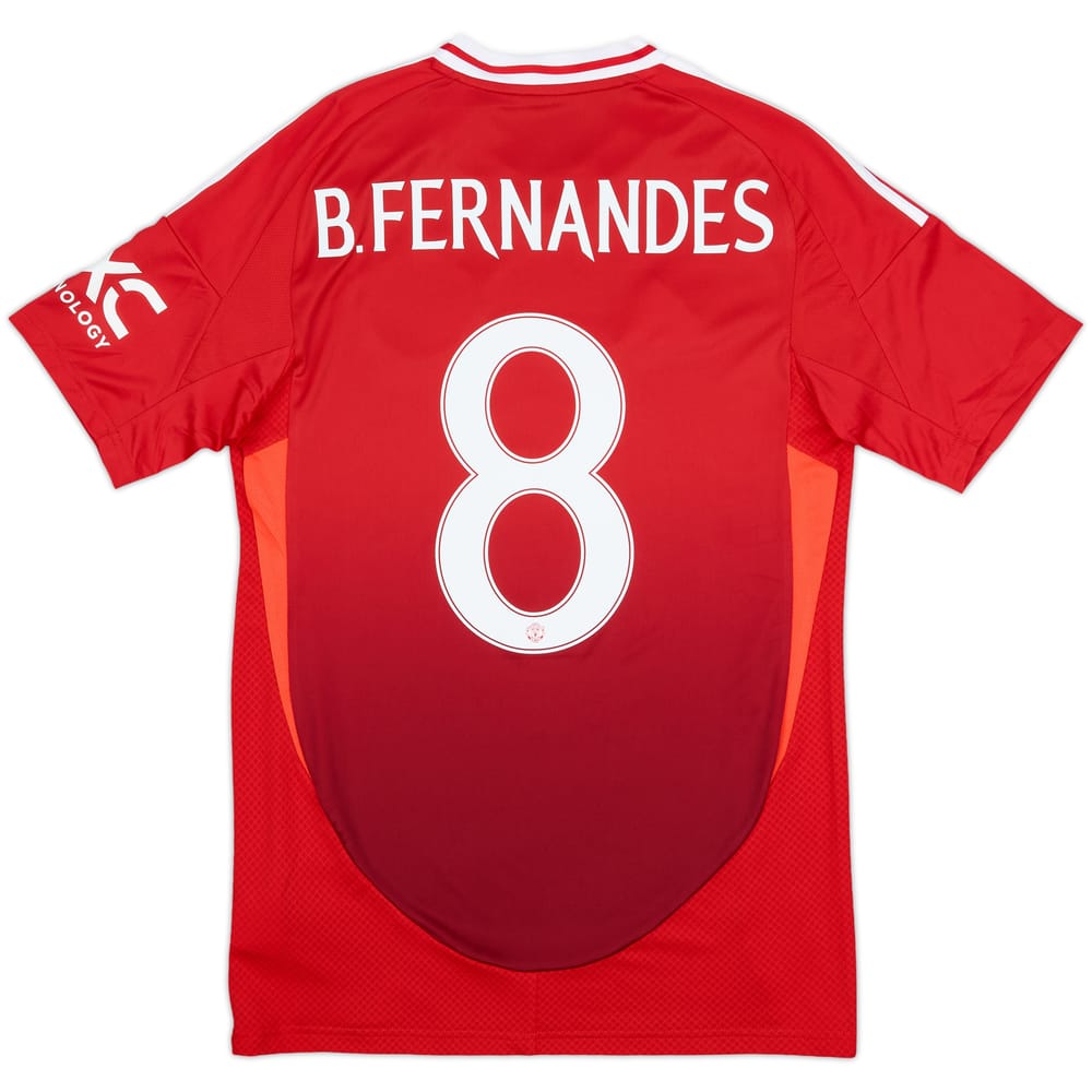 2024-25 Manchester United Home Shirt B.Fernandes #8 (S)