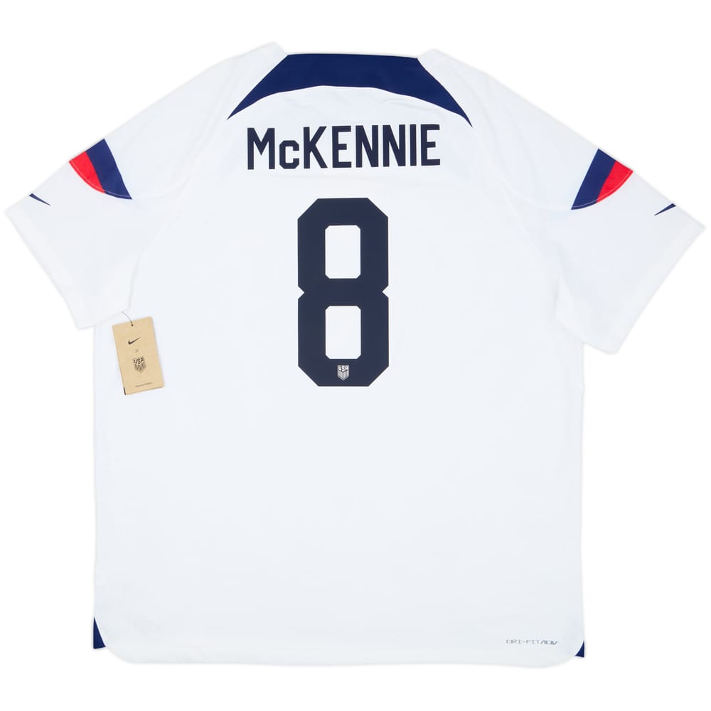 2022-23 USA Authentic Home Shirt McKennie #8 (XXL)