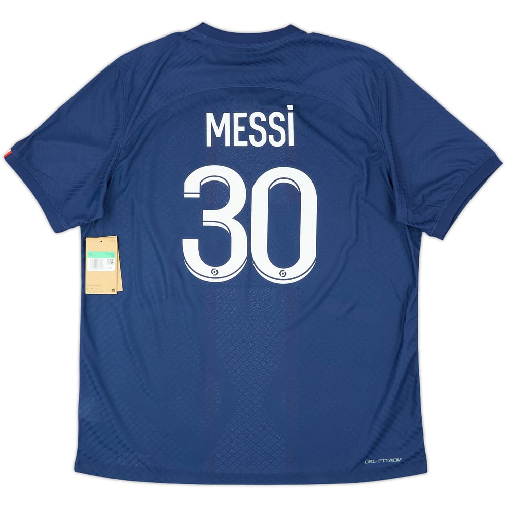 2022-23 Paris Saint-Germain Authentic Home Shirt Messi #30 (XL)