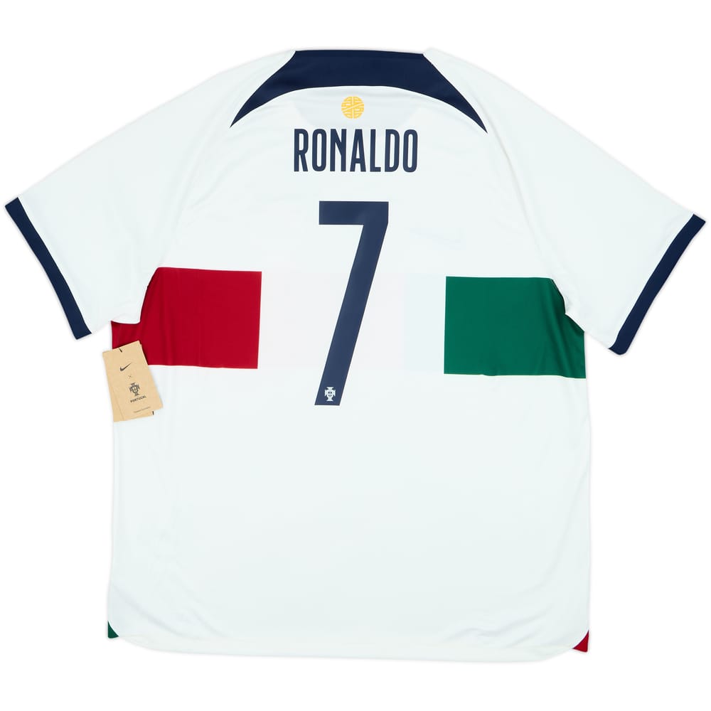 2022-24 Portugal Away Shirt Ronaldo #7 (XXL)