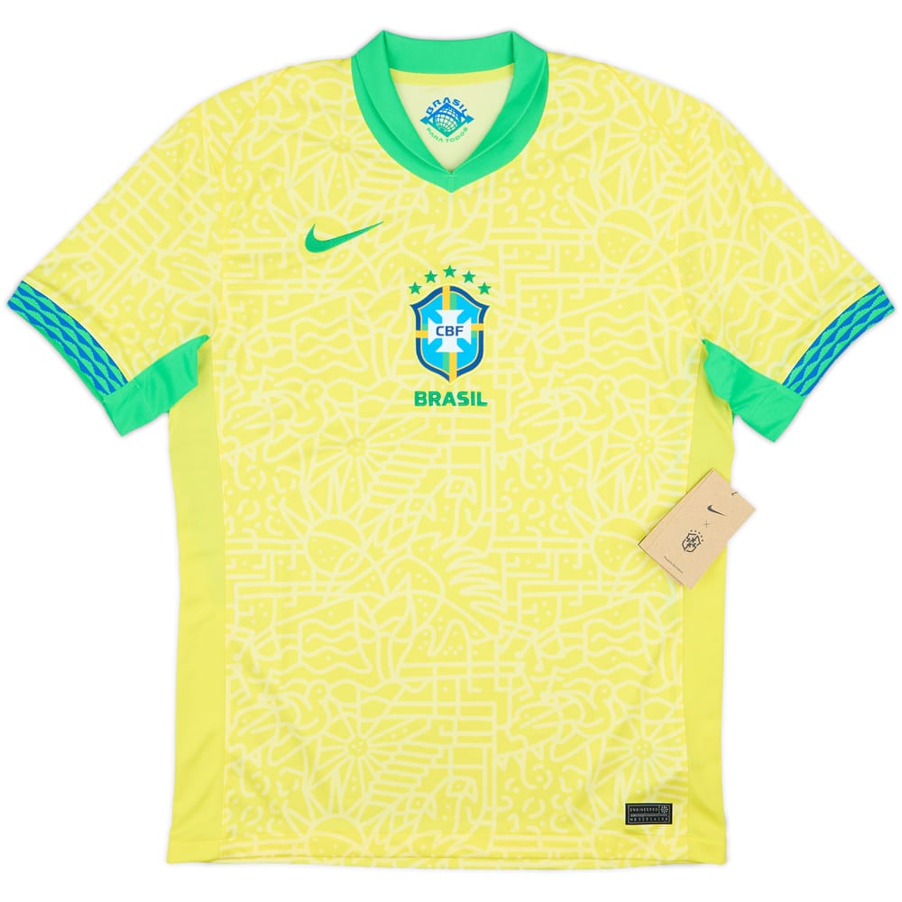 2024-25 Brazil Home Shirt (M)