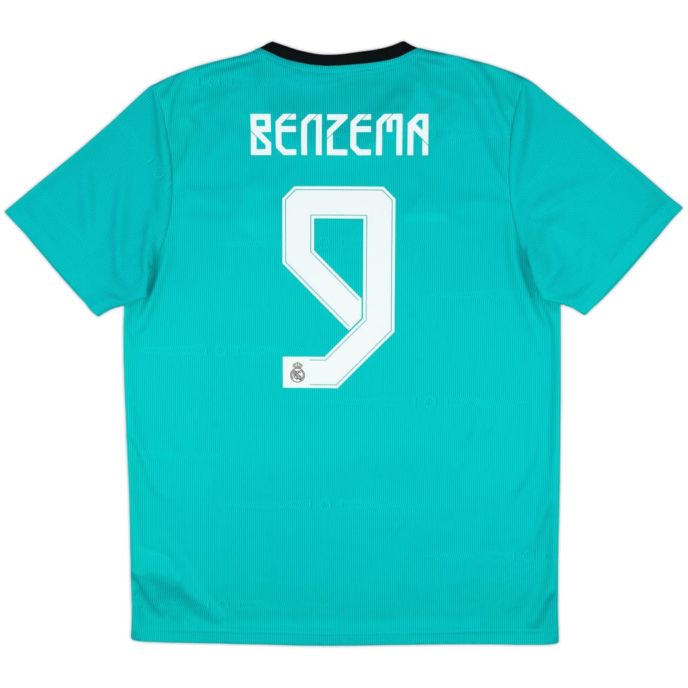 2021-22 Real Madrid Third Shirt Benzema #9 - 10/10 - (L)