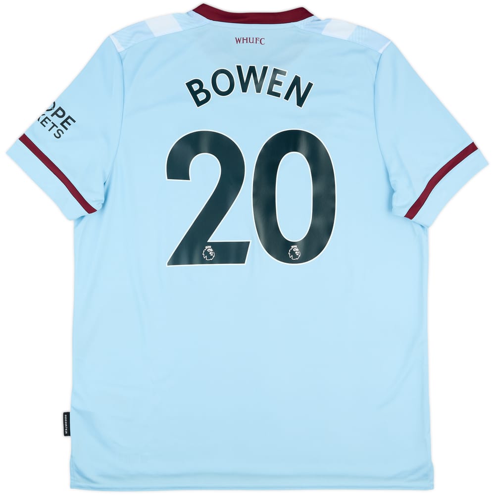 2021-22 West Ham Away Shirt Bowen #20 - 9/10 - (XXL)