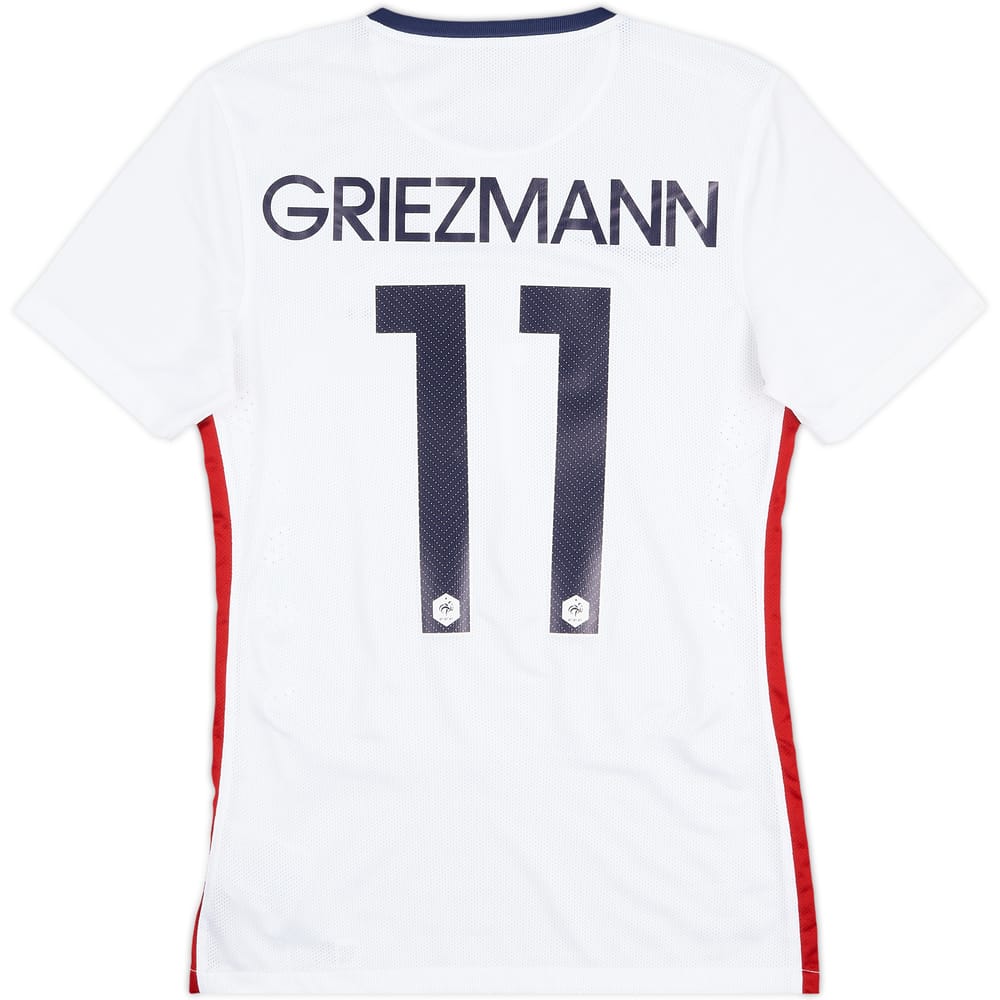 2015-16 France Authentic Away Shirt Griezmann #11 - 9/10 - (S)