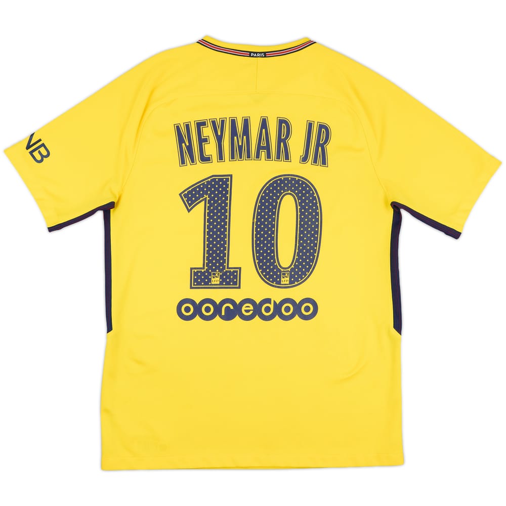 2017-18 Paris Saint-Germain Away Shirt Neymar Jr #10 - 7/10 - (M)