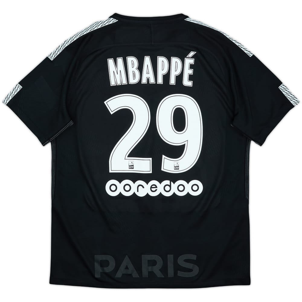 2017-18 Paris Saint-Germain Third Shirt Mbappe #29 - 6/10 - (L)