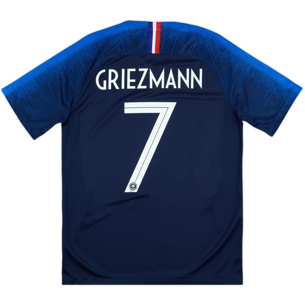 2018 France Home Shirt Griezmann #7 - 10/10 - (M)