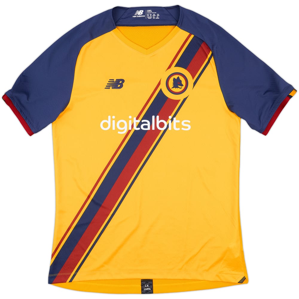 2021-22 Roma Third Shirt - 8/10 - (XXL)
