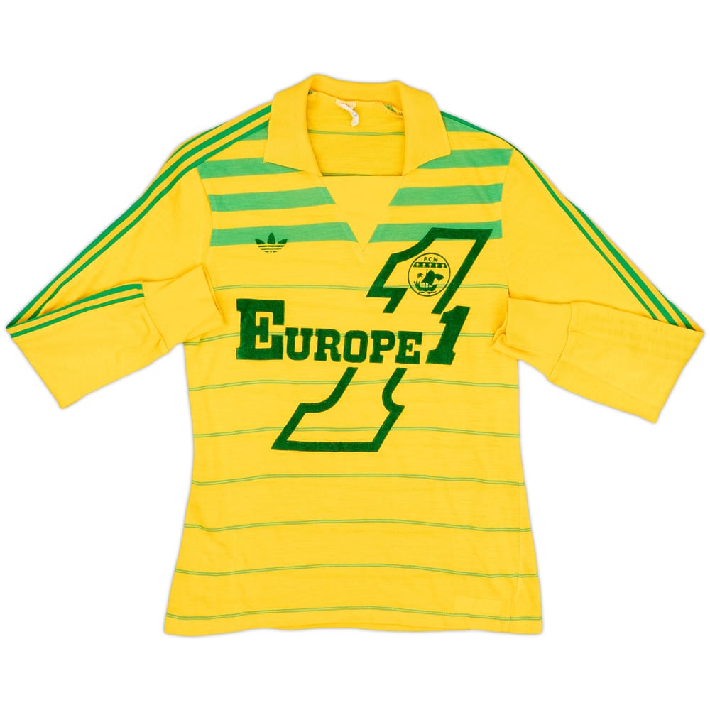 1985-86 Nantes Home L/S Shirt - 10/10 - (Y)