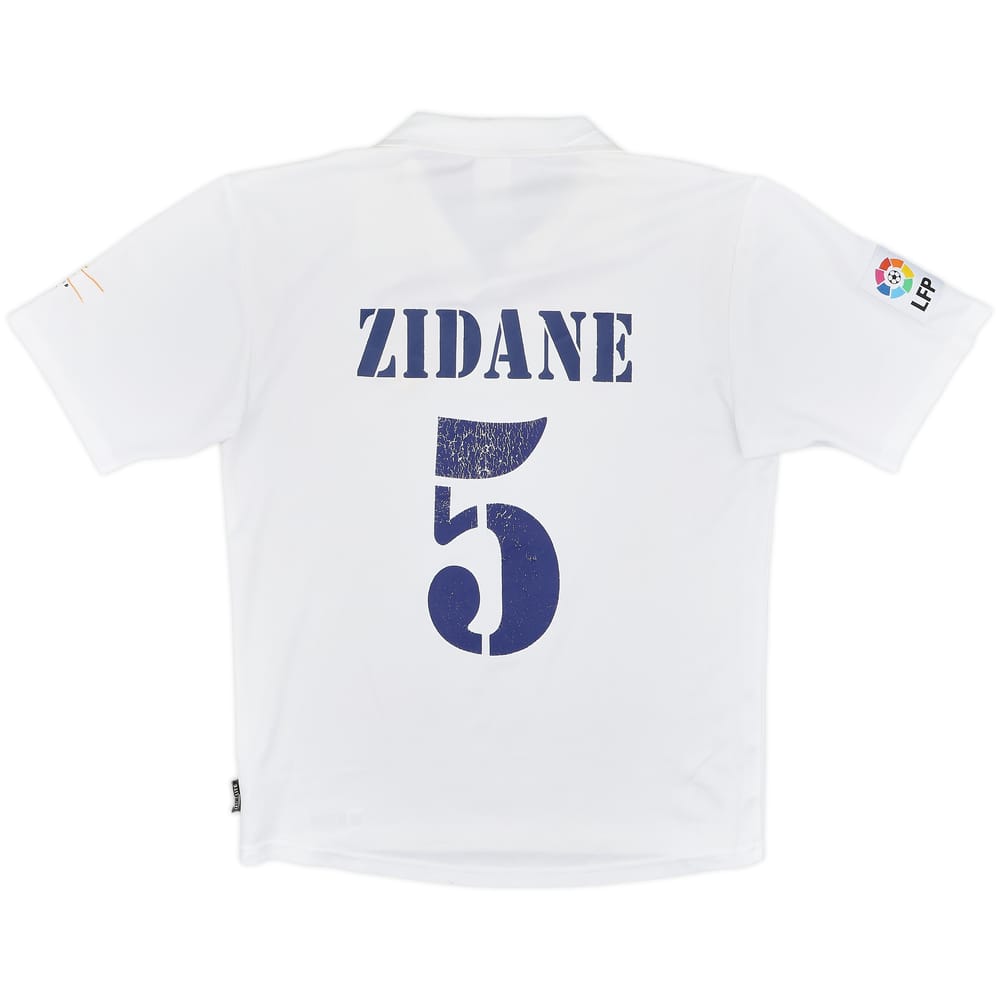 2001 Real Madrid Home Shirt Zidane #5 - 6/10 - (S)