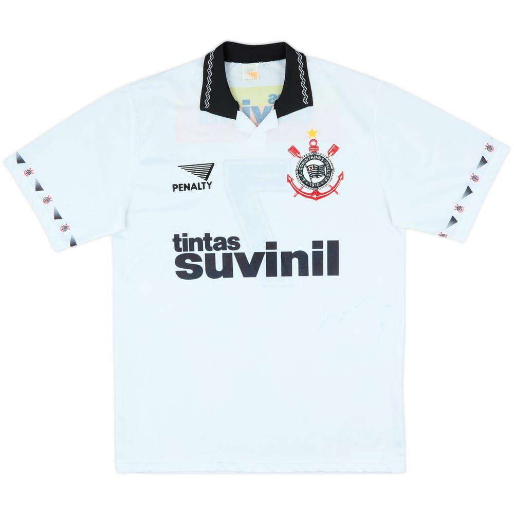 1995 Corinthians Away Shirt #7 - 7/10 - (L)