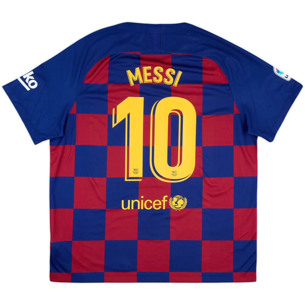 2019-20 Barcelona Home Shirt Messi #10 - 10/10 - (XXL)