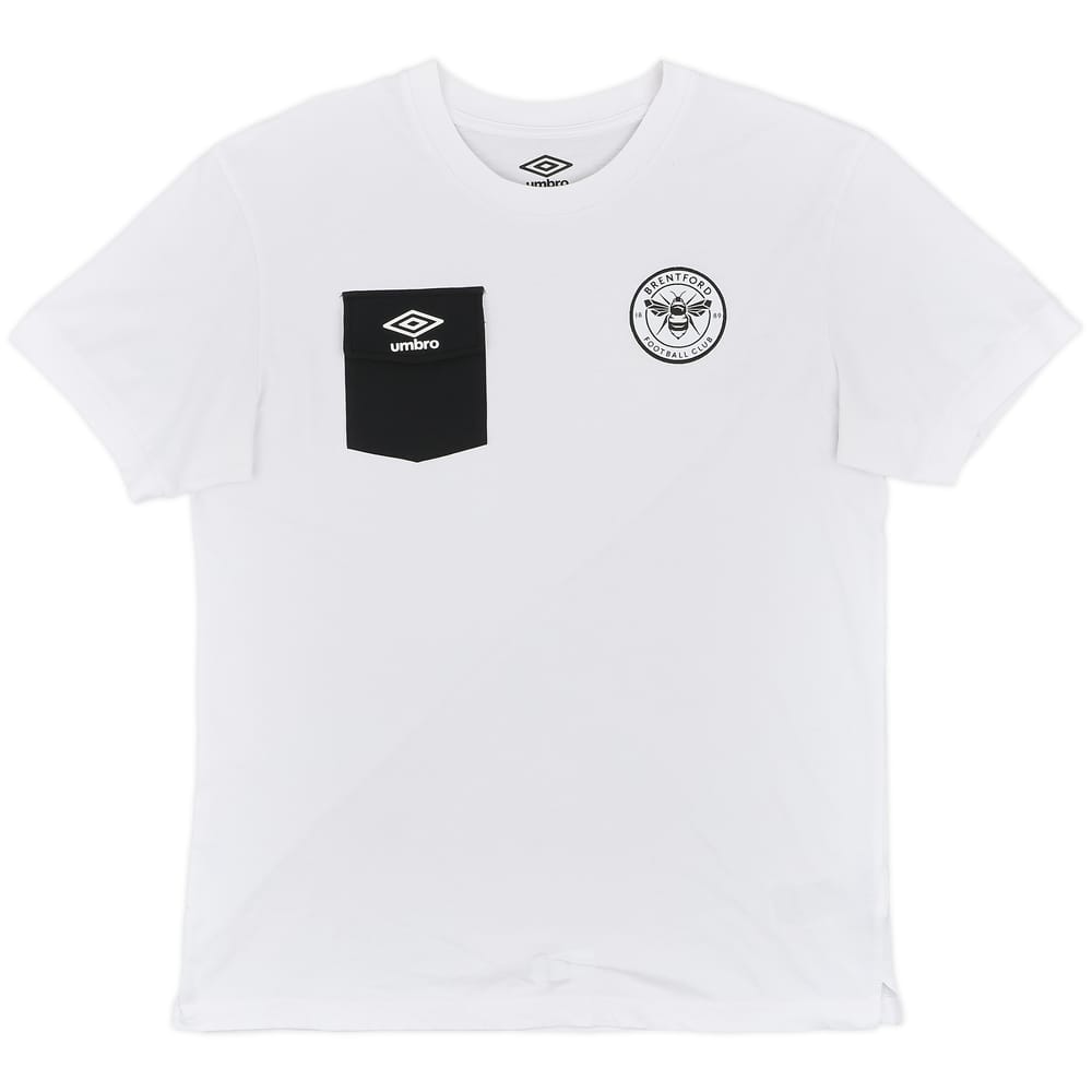 2024-25 Brentford Umbro Cotton Tee - 8/10 - (L)