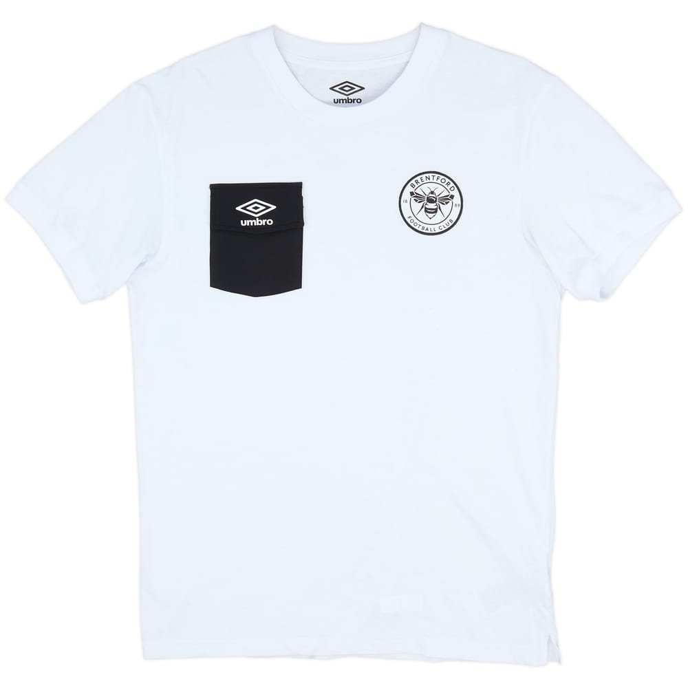 2024-25 Brentford Umbro Cotton Tee - 7/10 - (M)