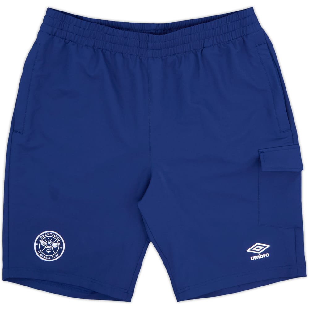 2021-22 Brentford Umbro Leisure Shorts - 8/10 - (L)