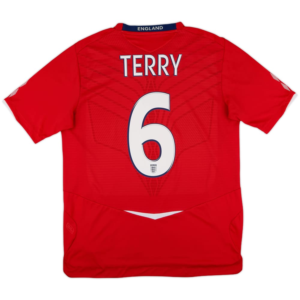 2008-10 England Away Shirt Terry #6 - 8/10 - (L)