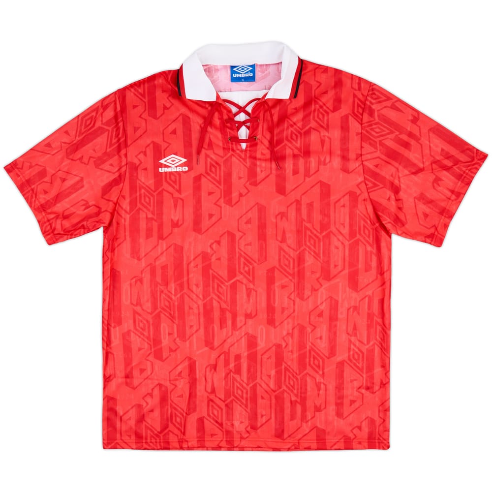 1992-94 Umbro Template Shirt (Manchester United) - 8/10 - (XL)