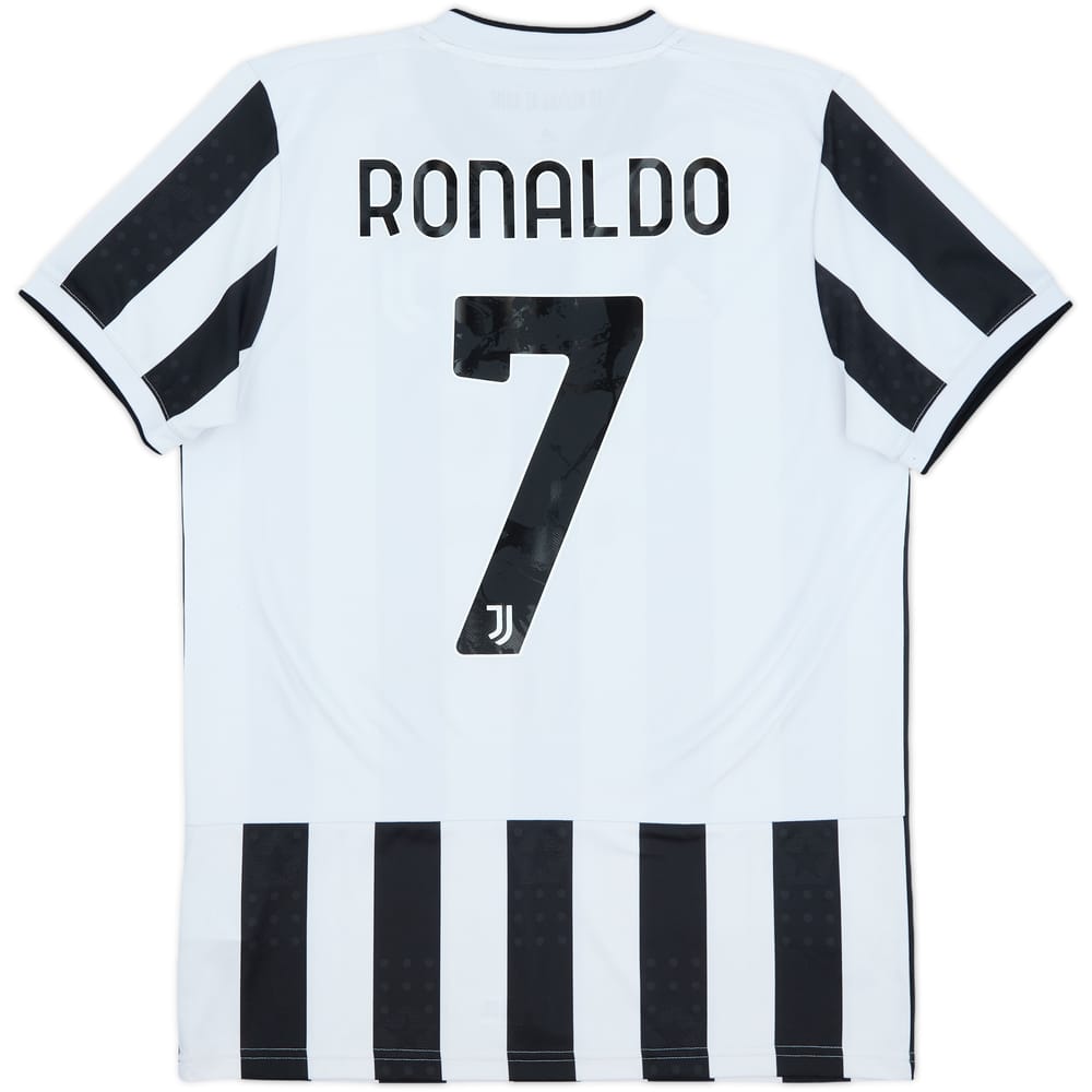 2021-22 Juventus Home Shirt Ronaldo #7 - 9/10 - (M)