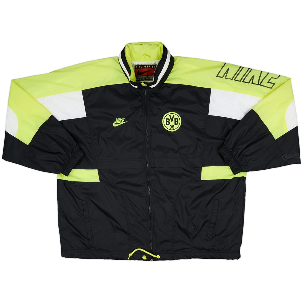 1995-96 Borussia Dortmund Nike Hooded Rain Jacket - 4/10 - (XXL)