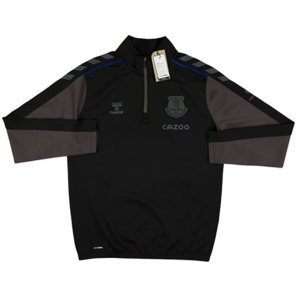 2021-22 Everton Hummel 1/4 Zip Training Top (S)